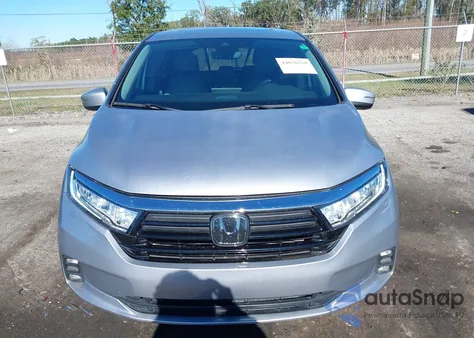 2021 Honda Odyssey Ex-L z USA, uszkodzony, nr VIN 5FNRL6H7XMB005278